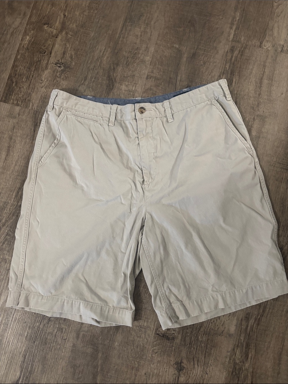 Ralph Lauren Light Beige Flat Front Shorts